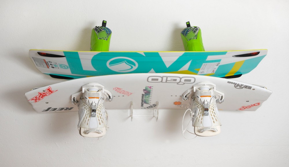 4x Skateboard Wandhalterung - U-förmige Board Aufbewahrung Für Snowboard & Longboard